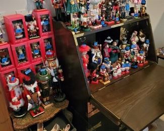 All sizes and styles of Nutcrackers and smokers.