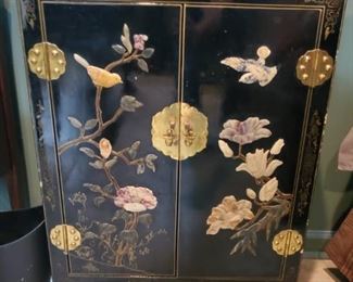 Pair of Asian bedside tables!