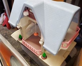 Two Vintage Little Tikes Dollhouses with Accessories!