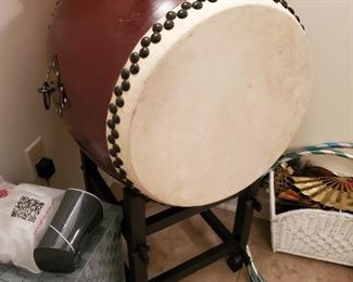 Taiko drum from Japan.