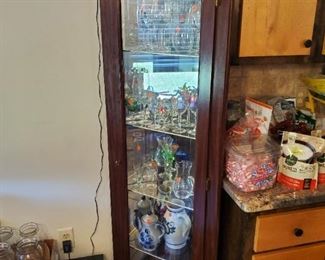 Corner Curio Cabinet