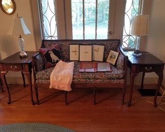 Setee and End Tables