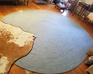 Antique Braided Area Rug