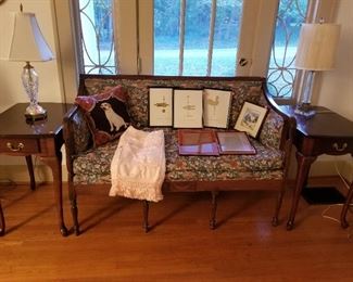 Setee and end tables