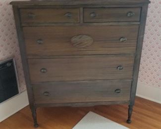 Solid wood dresser