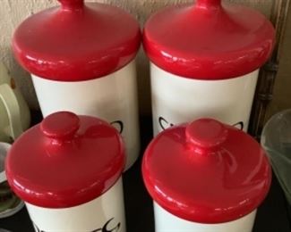 MCM Canister set by Holiday Designs