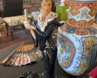 Japanese porcelain figurine 