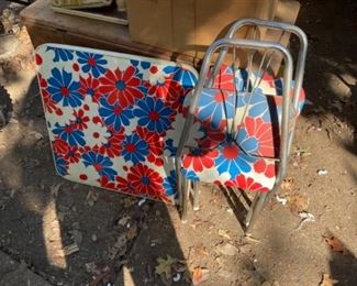 children’s table and chairs
