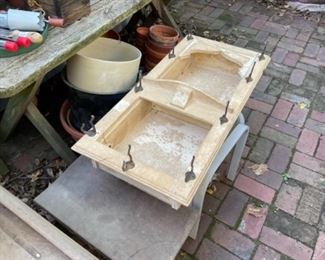 old telephone wall unit