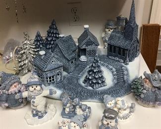 Light up Christmas scene