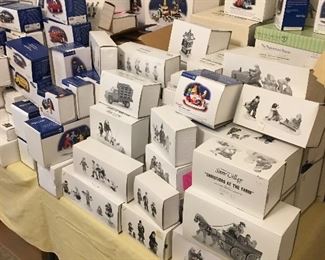 There's a whole room of Snow Village!