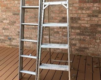 Aluminum ladders