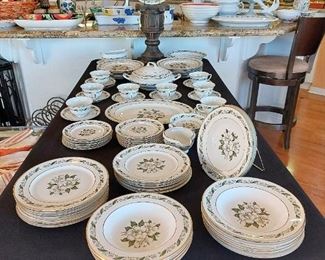 Vintage Magnolia dinnerware