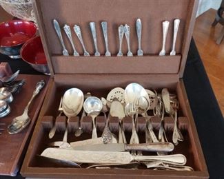 Vintage played flatware 