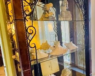 Wood and iron display case