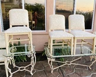 Off white vintage chairs