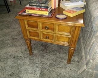  2 end tables matching