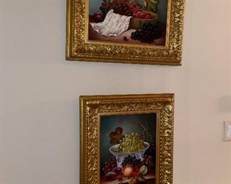 Framed Oil paintings