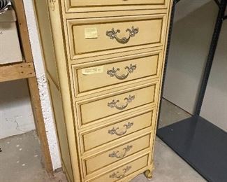 French provincial lingerie chest