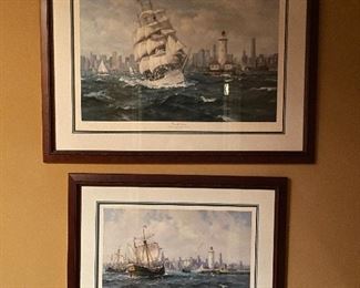 Charles Vickery framed art