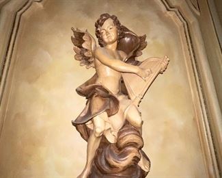 Hand painted angel, Italy