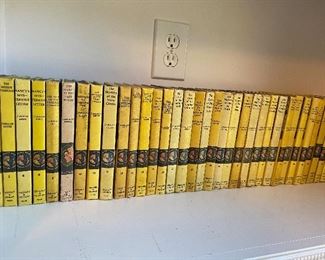 Nancy Drew book collection 
