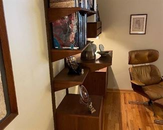 MCM Cado Style 3 Bay Walnut Wall Unit