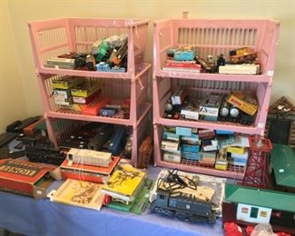 More trains and train accessories