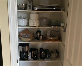 Appliances and kitchen items