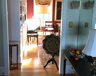 Entrance to the library