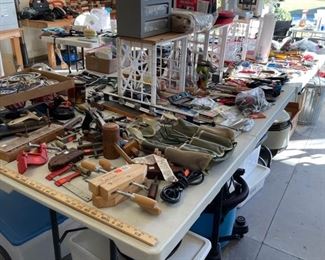 Tolls and garage items- full garage!