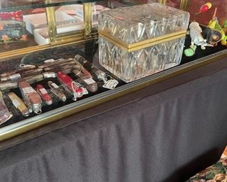Crystal boxes to pocket knives