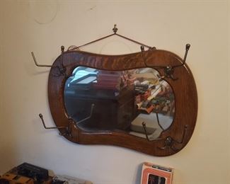 Tiger oak Mirror 