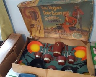 Roy Rogers  Dale Evans Dinner Set