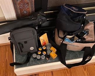 cameras, lens and supplies