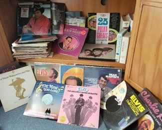Vinyl LP Records (Most Elvis, Country)