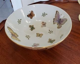 ES Butterfly Hand painted Bowl -Made in Japan