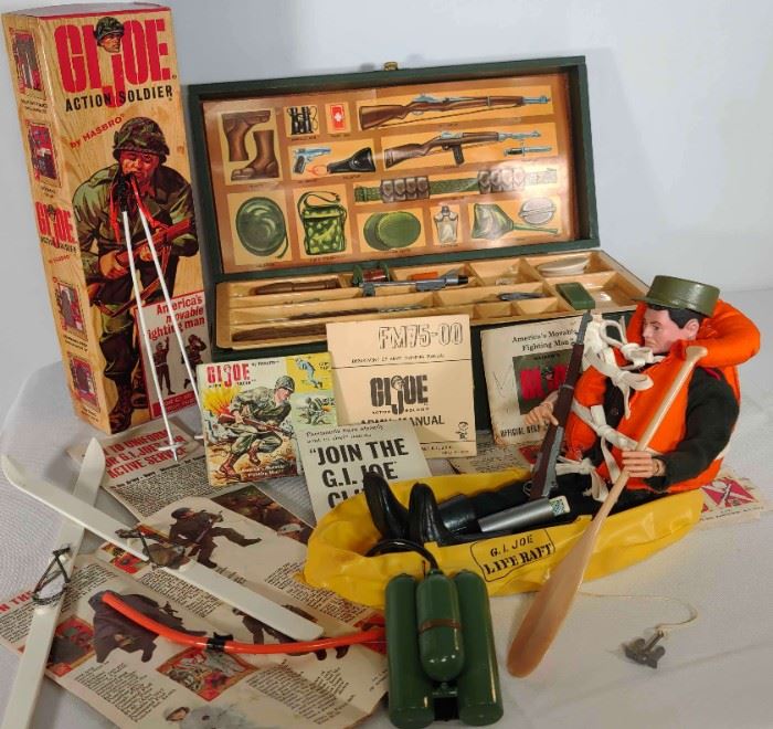 60s Authentic G.I. Joe and Footlocker