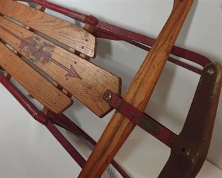 60s Flexible Flyer Sled