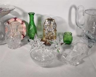 Art Deco Assorted Crystal Pieces