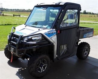 2017 Polaris Ranger XP ATV, VIN # 3NSRTE875HG969473, Miles On Odometer 2,976