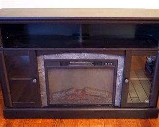 Whalen Westin 54" Fire Place Console With Remote, 35" x 54" x 16"