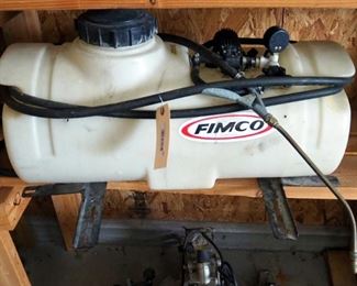 Fimco 14 Gallon Electric Sprayer, With Broadcast Arm