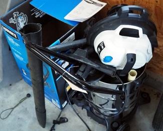 Hart 8 Gallon Electric Stainless Steel Wet/Dry Vac