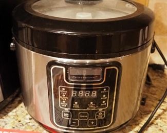 Gourmia Digital 8qt Air Fryer, And Aroma Professional Electric Pressure Cooker, With Insta Pot Cook Book