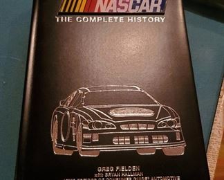 Nascar The Complete History By Greg Fielden Hard Back Book, Lucas Oil Stadium Seats, Souvenir Program And More