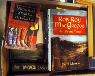 Webster's Student Dictionary, Fiction Books Including Nicholas Sparks (9), Harper Lee's To Set A Watchman, And More