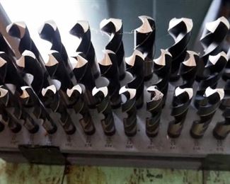 Huot Carbide Drill Bit Set, 1/2" - 1", Right Hand Spiral, Reduced Shank