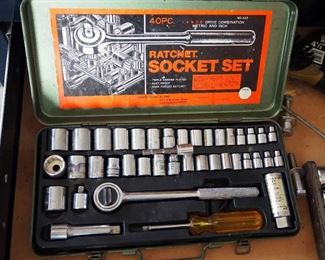 Pittsburgh And Crescent Combination Wrenches, Socket And Driver Sets