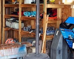 Propane Patio Heater, 7' Tall